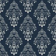 Seamless pattern on a dark blue N2