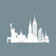 new york skyline N15