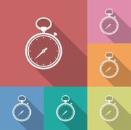 Icon of Stopwatch Flat style