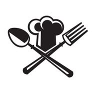 Chef Hat With Spoon And Fork N6