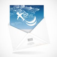 Postal Envelopes With Greeting Card N13