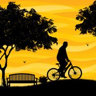 Park Bike Scene