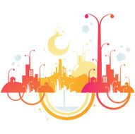 Happy crazy city