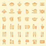 cooking kitchen icons N2