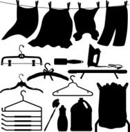 Laundry Silhouettes