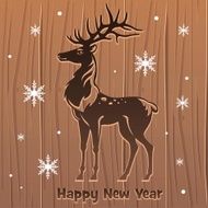 New Years deer
