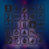 Christmas icons set N181