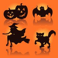 Halloween Silhouettes N14