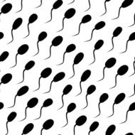 seamless texture- spermatozoons