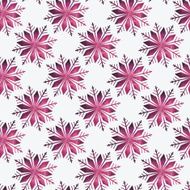 Snowflake seamless pattern N17