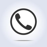 Phone handset icon N2