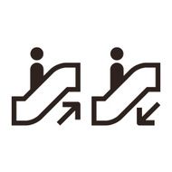 Escalator icons