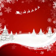 Vector Christmas Greeting Card N17