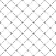 Seamless simple pattern with snowflakes