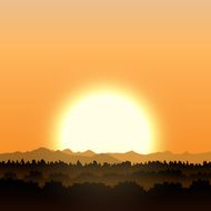Gold sunset N2