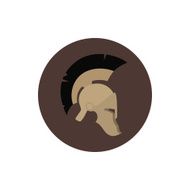 Icon helmet vector illustration