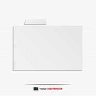 Abstract folder web icon