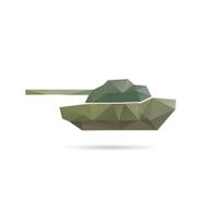 Tank icon abstract isolated on a white backgrounds N3