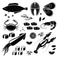Seafood icons N5