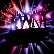 Party crowd background N5