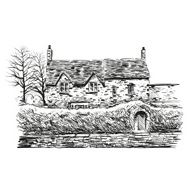Hand drawn house vector illustration N4