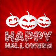 Halloween time background concept Vector illustration design