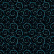 Abstract dark seamless pattern with waves