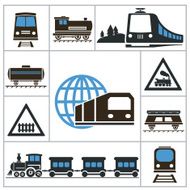 Railway Set icons