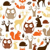 Woodland Repeat Pattern