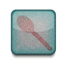 Vector teaspoon icon Eps10 Easy to edit N2