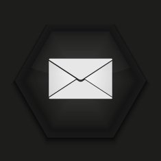 Vector creative icon on black background Eps10 N19