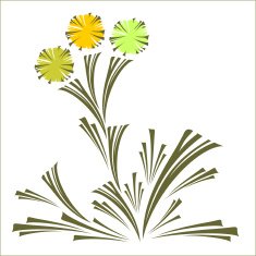 Floral background N1123