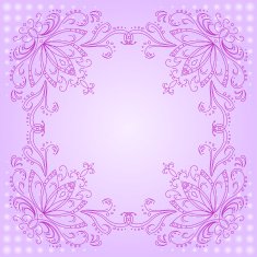 abstract floral pattern N85