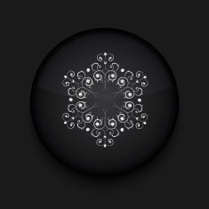 Vector Snowflake icon Eps10 Easy to edit N5