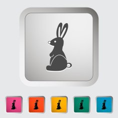 Rabbit single icon N3