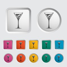 Martini single icon N3