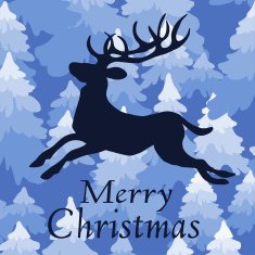 Figure of Christmas deer
