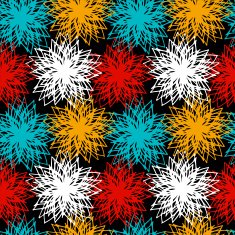 Colorful abstract seamless pattern N27