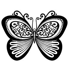 Vector Beautiful Butterfly N4