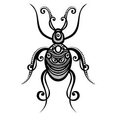 Vector Beautiful Beetle N2