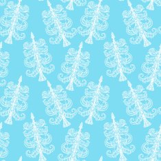 Seamless pattern with Christmas tree N2