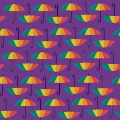 Umbrella's seamless pattern N2