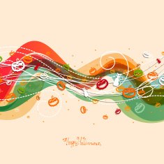 Vector Halloween Background N35