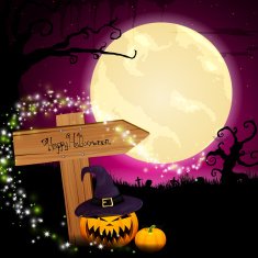 Vector Halloween Background N41