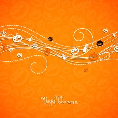 Vector Halloween Background N47