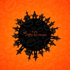Vector Halloween Background N53