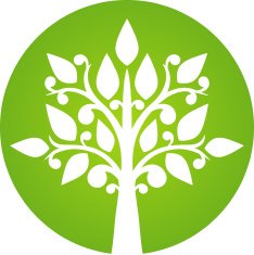 Green tree icon I