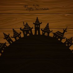 Vector Halloween Background N56