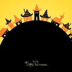 Vector Halloween Background N57