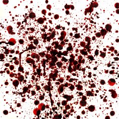 spots and splashes of blood N2